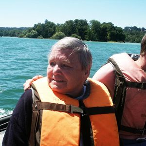 Fahrt auf der Taucherplattform des „Tauchstützpunkt des Heeres“ am Starnberger See